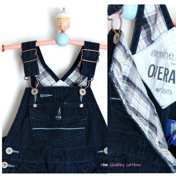 OshKosh B'gosh Other - OshKosh B'Gosh Jumper Bib Pants Cotton Navy Blue